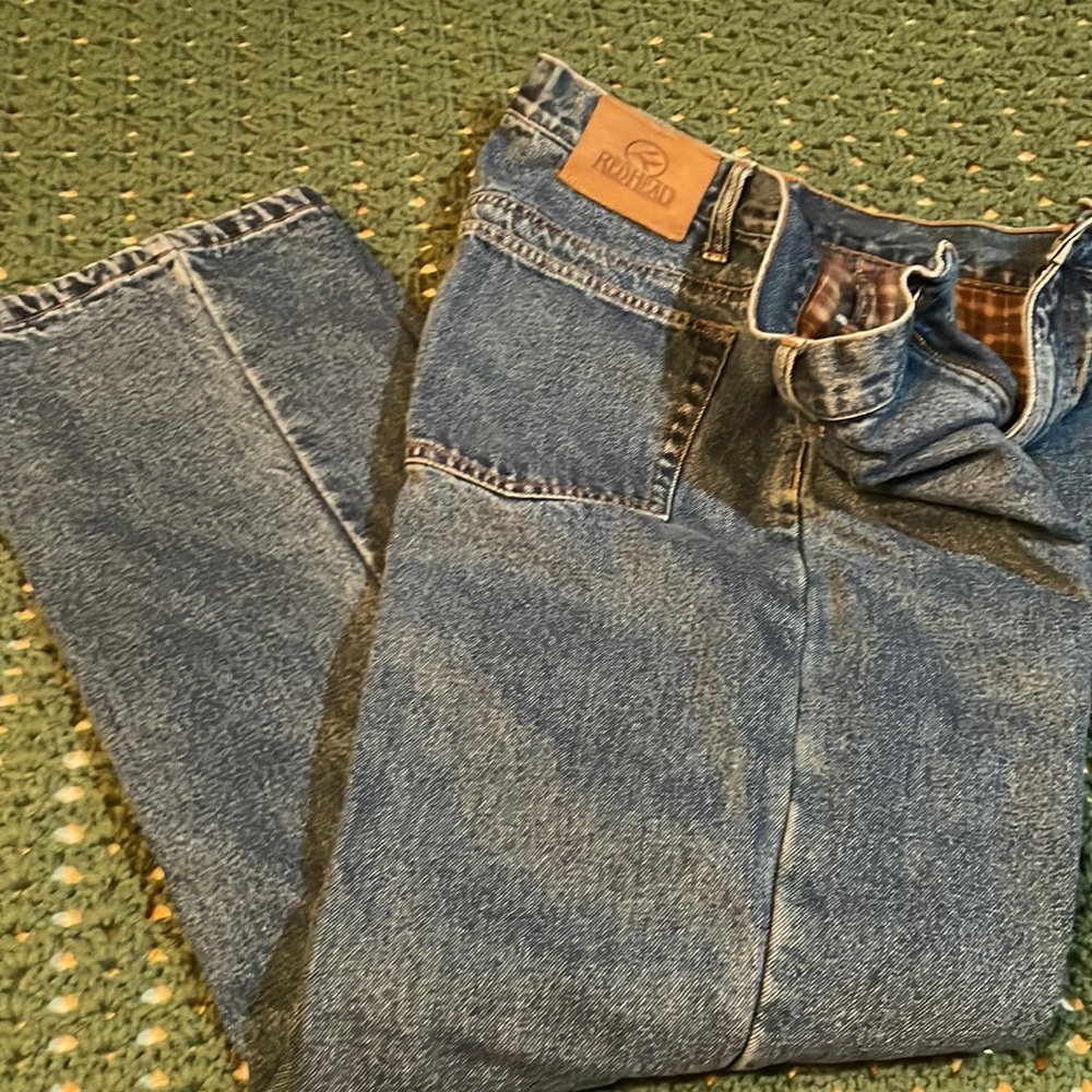 Redhead lined jeans